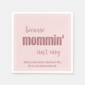 Funny Moederdag Party Servet (Voorkant)