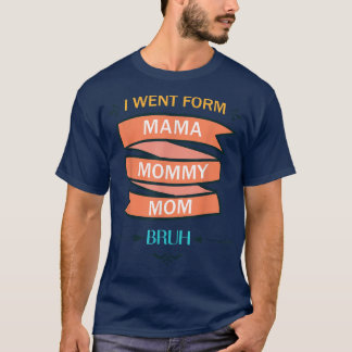 Funny moederdag Quote, beste oma, Cool mothe T-shirt