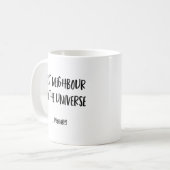 Funny mok-cadeau buurvrouw koffiemok (Voorkant links)