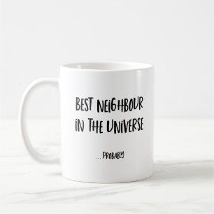 Funny mok-cadeau buurvrouw koffiemok