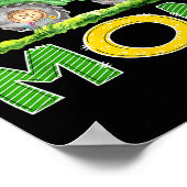 Funny Mom Birthday Boy Tractor Farm Truck Matching Poster (Hoek)