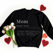 Funny Mom Definition Shirt – onbetaalde superheld