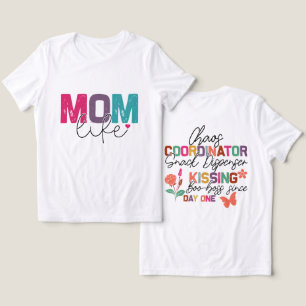 Funny Mom Life Chaos Coordinator Tri-Blend Shirt