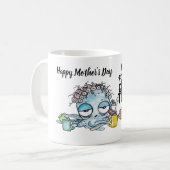 Funny MOM Mok - Moeder Effin' getitreerd - Octopus (Voorkant links)