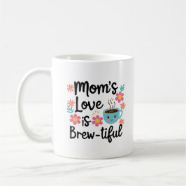 Funny Mom Mok - Mom's Love is een brouwrijke beker