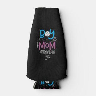Funny Mom of Boys Proud Mom Good Mothers Day Flesjeskoeler