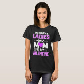 Funny Mom Valentine Day  Fun Quote Graphic Plus Si T-shirt (Voorkant volledig)