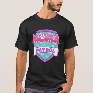 Funny Moma Patrol - Dog Mam, pap voor mannen vrouw T-shirt