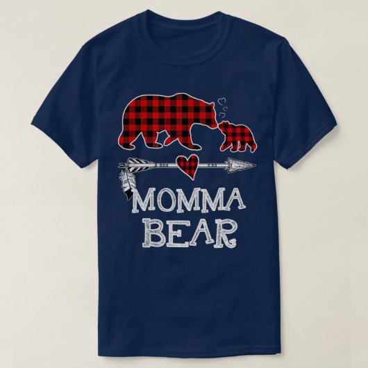 Funny Momma Beer die met Kerstmis overeenkomt T-shirt (Design voorkant)