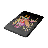 Funny Momma's kitchen word art Badmat (Gekanteld)