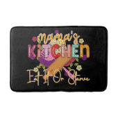 Funny Momma's kitchen word art  Badmat (Voorkant)