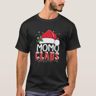 Funny Momo Claus Kerstmis Pajamas Santa T-shirt