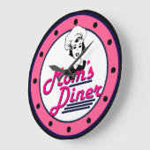 Funny Moms Kitchen Wall Grote Klok (Hoek)