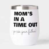 Funny Mom's Time Out Moederdag (Achterkant)