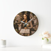 Funny Mona Lisa Interior Designer Home Decor Grote Klok (Huis)