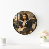 Funny Mona Lisa Manager Office Decor Grote Klok (Huis)