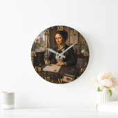 Funny Mona Lisa Notary Office Decor Grote Klok (Huis)