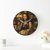 Funny Mona Lisa Sommelier Wine Lover Vineyard Grote Klok (Huis)