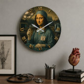 Funny Mona Lisa Surgeon Surgical Office Decor Grote Klok