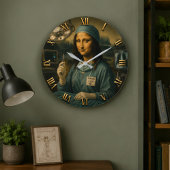 Funny Mona Lisa Surgeon Surgical Office Decor Grote Klok