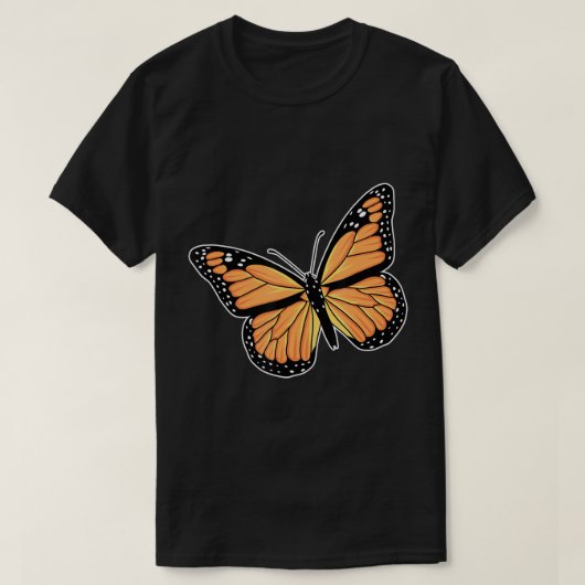 Funny Monarch Butterfly Art Mannen Vrouwen Entomol T-shirt (Design voorkant)