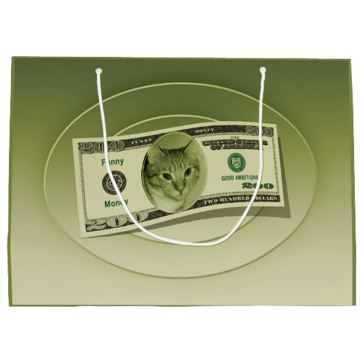 Funny Money Groot Cadeauzakje (Achterkant)