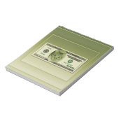 Funny Money Notitieblok (Linkerzijde)