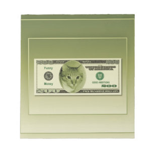 Funny Money Notitieblok