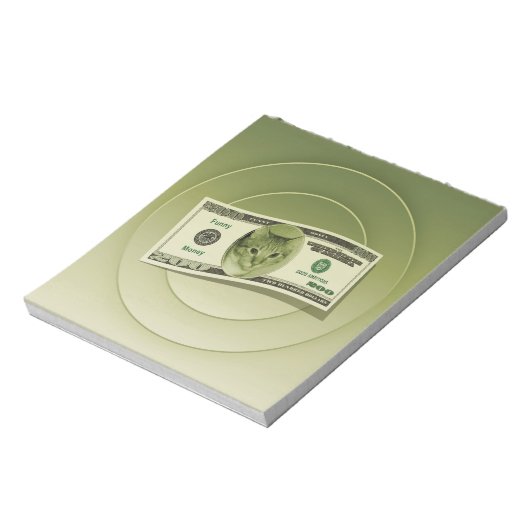 Funny Money Notitieblok (Linkerzijde)