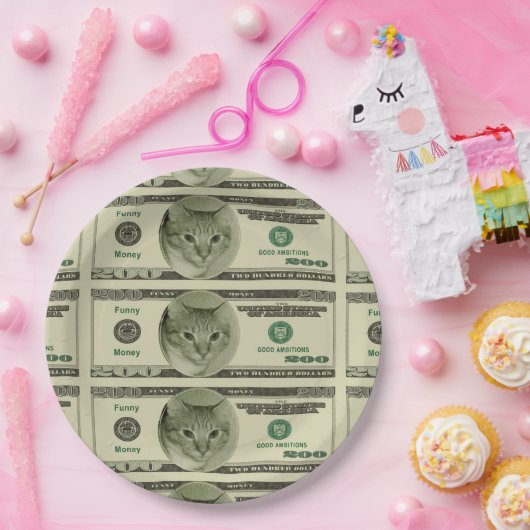 Funny Money Papieren Bordje (Feest)