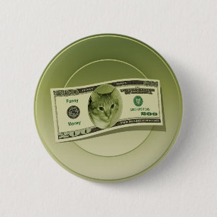Funny Money Ronde Button 5,7 Cm