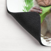 Funny Monkey Afbeelding Muismat (Hoek)