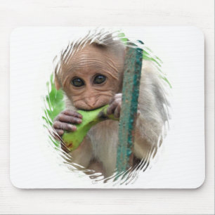 Funny Monkey Afbeelding Muismat