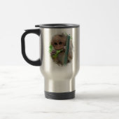 Funny Monkey Afbeelding Travel Mug Reisbeker (Links)