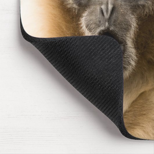 Funny Monkey Bad Hair Day Muismat (Hoek)