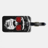 Funny monkey bagagelabel (Achterkant horizontaal)