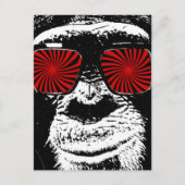 Funny monkey briefkaart (Voorkant)