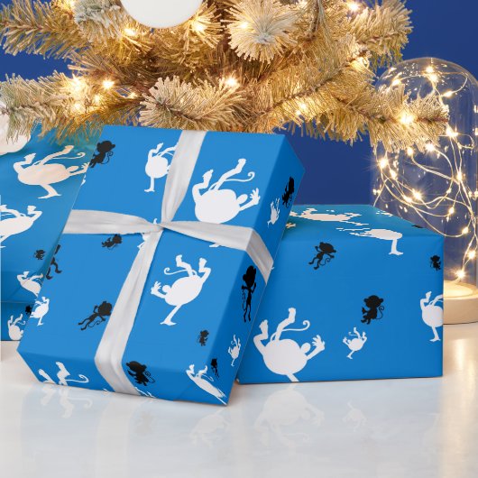 Funny Monkey Cadeaupapier (Feestdagen)
