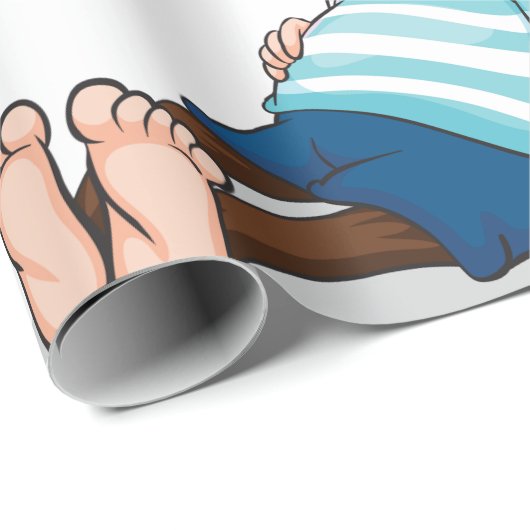 Funny Monkey Cadeaupapier (Rol Hoek)