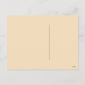 Funny Monkey Cartoon Design Feestdagenkaart (Achterkant)