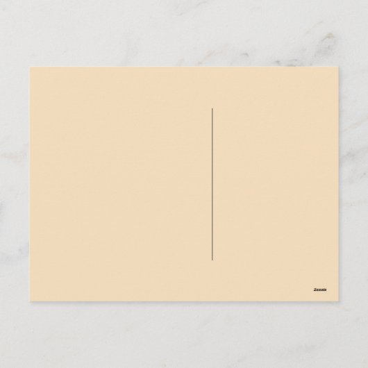 Funny Monkey Cartoon Design Feestdagenkaart (Achterkant)