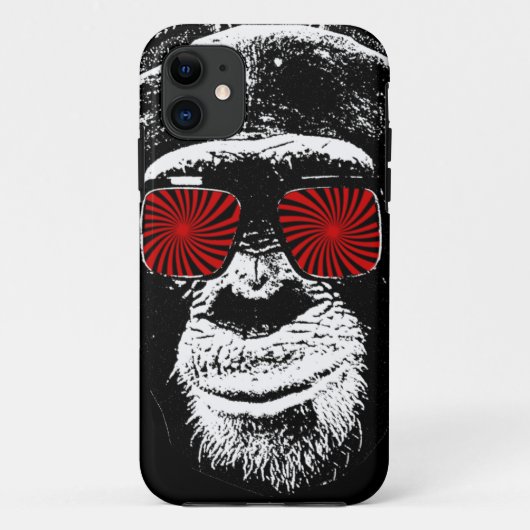 Funny monkey Case-Mate iPhone case (Achterkant)