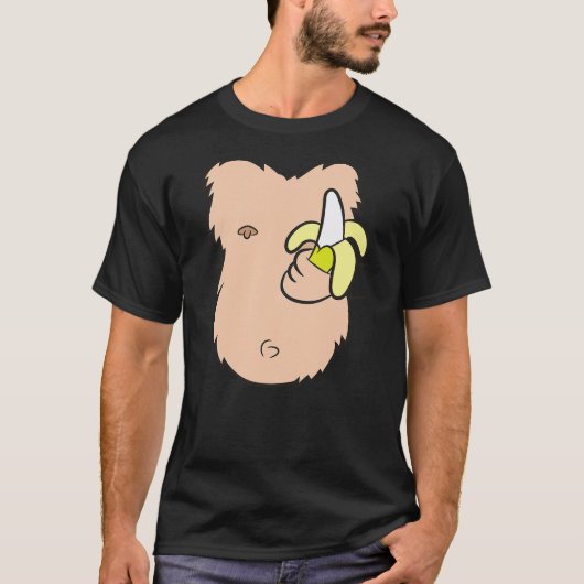 Funny Monkey Costume Gorilla Costume Monkey T-shirt (Voorkant)