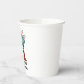 Funny Monkey Couple Valentine's Day Papieren Bekers (Links)