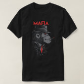 Funny Monkey Gorilla Mafia T-shirt (Design voorkant)