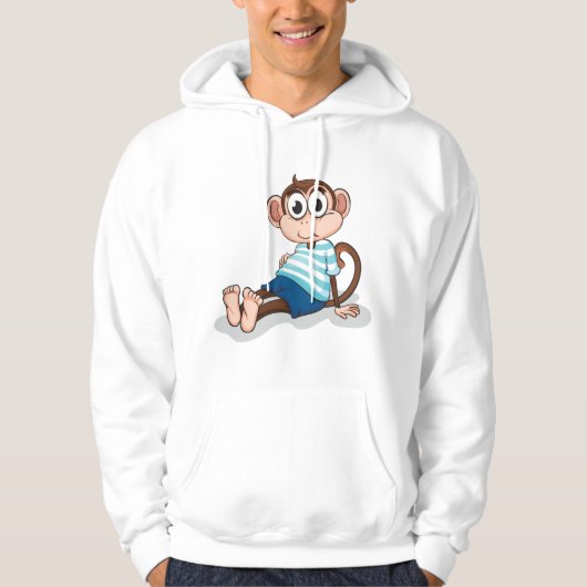 Funny Monkey Hoodie (Voorkant)