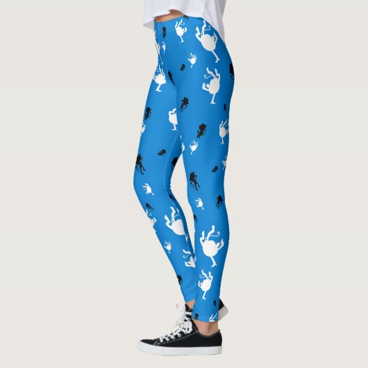 Funny Monkey Leggings – Speelse Primate Print Yoga (Links)