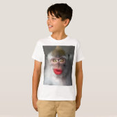 funny monkey lips t-shirt (Voorkant volledig)