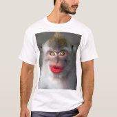 funny monkey lips t-shirt (Voorkant)