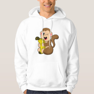 Funny Monkey met Banana Hoodie